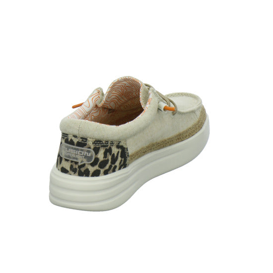 Fusion Schnürhalbschuhe Beige