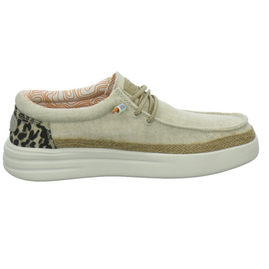 Fusion Schnürhalbschuhe Beige