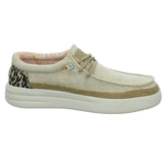 Fusion Schnürhalbschuhe Beige