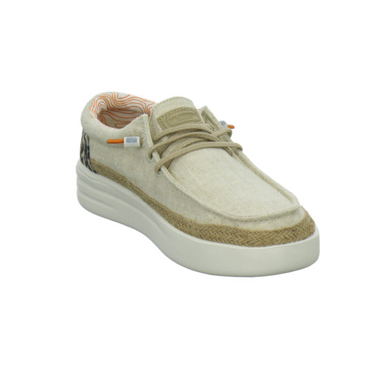 Fusion Schnürhalbschuhe Beige