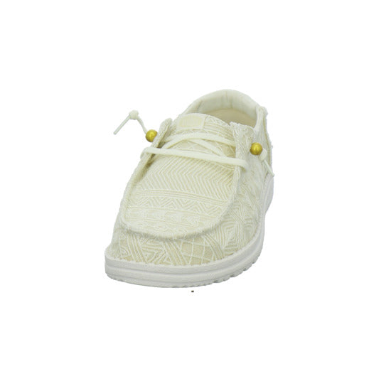 Hey Dude Wendy Crocket Schnürhalbschuhe Beige