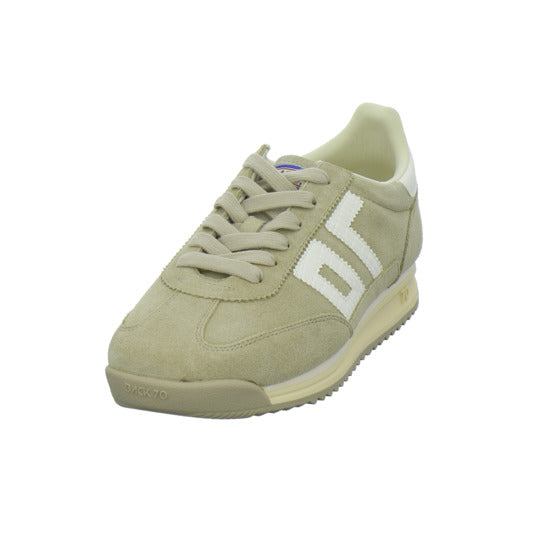 Back 70 Strike-03 Schnürhalbschuhe Beige - 360° Ansicht