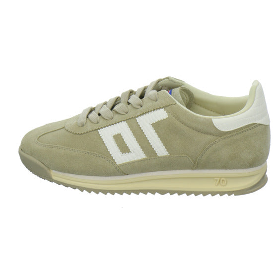 Back 70 Strike-03 Schnürhalbschuhe Beige - 360° Ansicht
