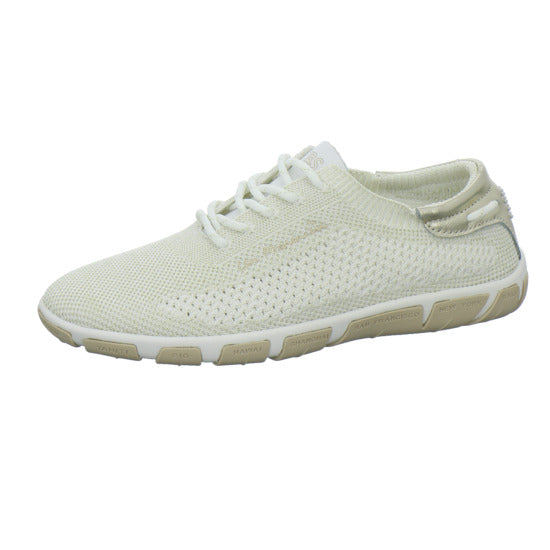 TBS Schnürhalbschuhe Beige - 360° Ansicht