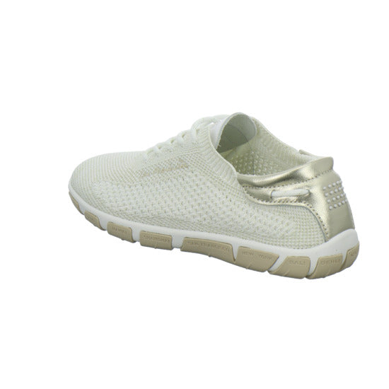 TBS Schnürhalbschuhe Beige - 360° Ansicht