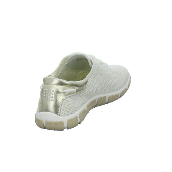 TBS Schnürhalbschuhe Beige - 360° Ansicht