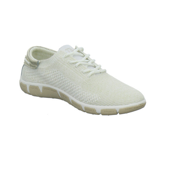 TBS Schnürhalbschuhe Beige - 360° Ansicht