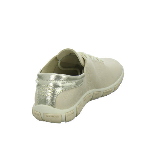 TBS Schnürhalbschuhe Beige - 360° Ansicht