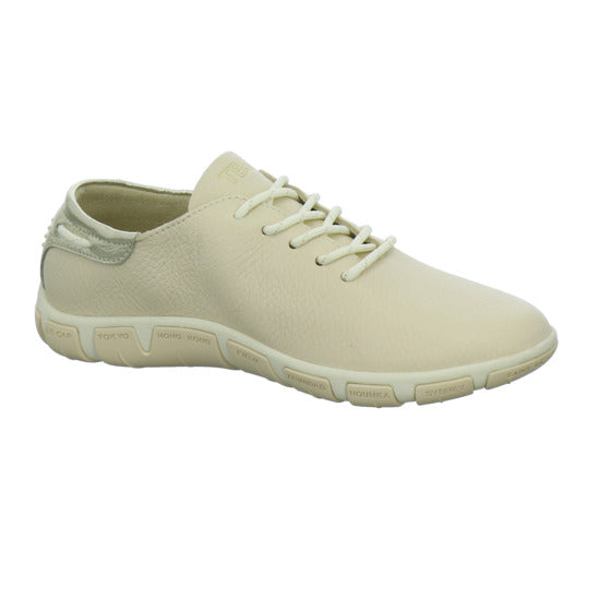 TBS Schnürhalbschuhe Beige - 360° Ansicht