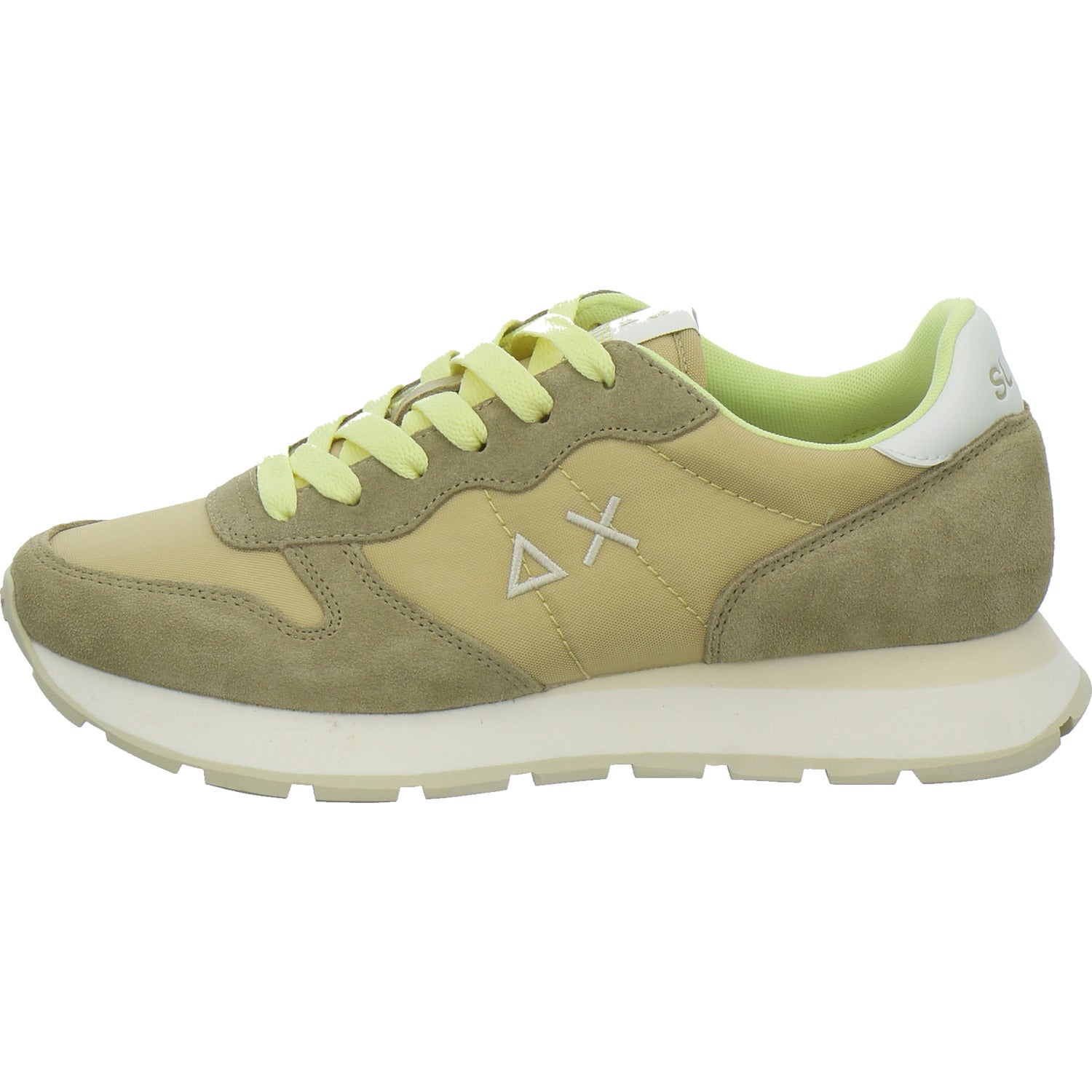 SUN68 Sneaker Damen Ally Solid Beige