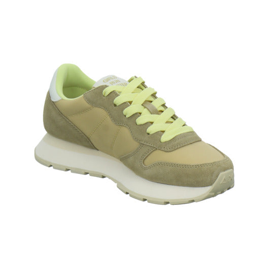 SUN68 Sneaker Damen Ally Solid Beige