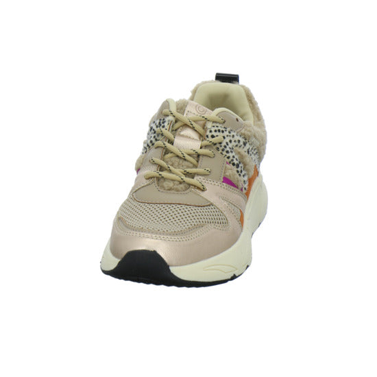 Poelman Schnürhalbschuhe Beige-kombi - 360° Ansicht