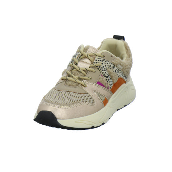 Poelman Schnürhalbschuhe Beige-kombi - 360° Ansicht