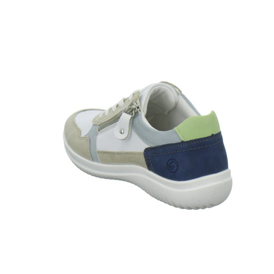 Remonte Schnürhalbschuhe Beige-kombi - 360° Ansicht