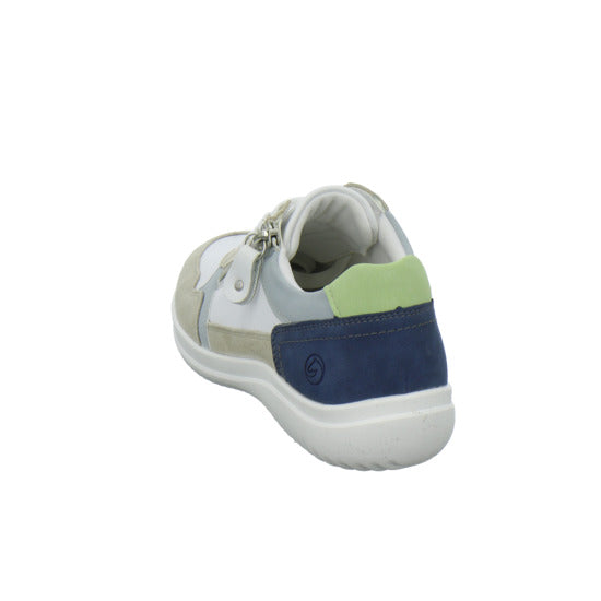 Remonte Schnürhalbschuhe Beige-kombi - 360° Ansicht