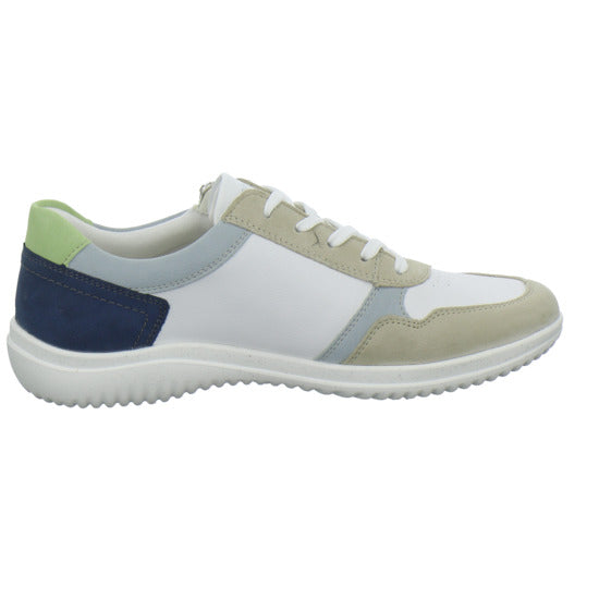 Remonte Schnürhalbschuhe Beige-kombi - 360° Ansicht