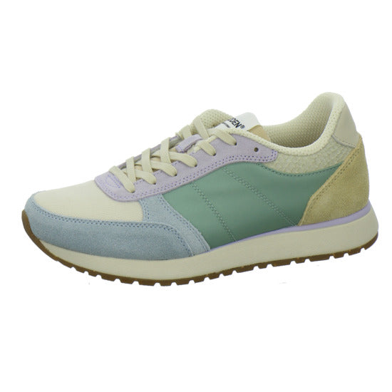Woden Ronja Schnürhalbschuhe Beige-kombi - 360° Ansicht