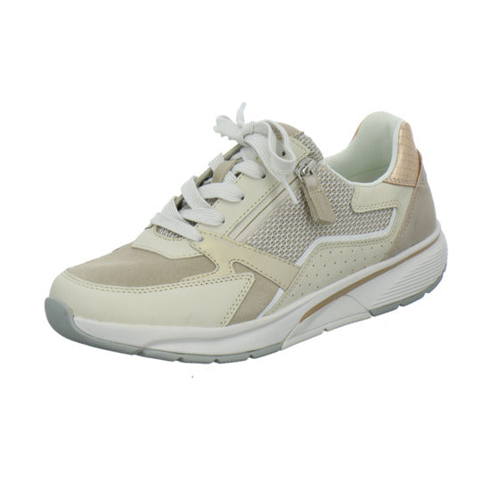 Gabor Comfort Rolling Soft Schnürhalbschuhe Beige-kombi - 360° Ansicht