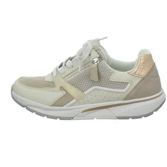 Gabor Comfort Rolling Soft Schnürhalbschuhe Beige-kombi - 360° Ansicht