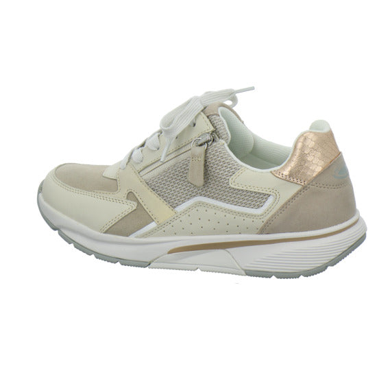 Gabor Comfort Rolling Soft Schnürhalbschuhe Beige-kombi - 360° Ansicht