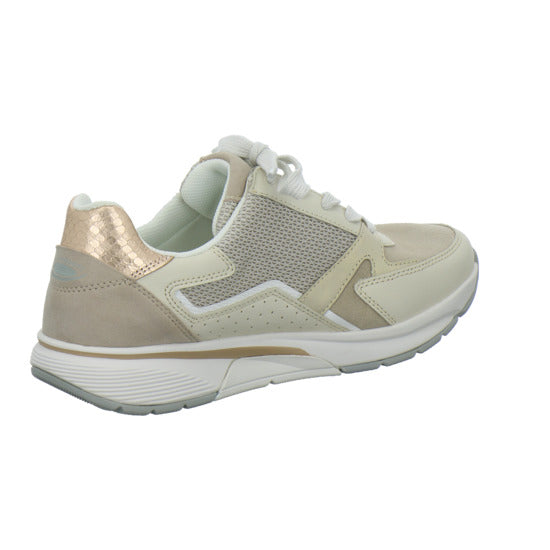Gabor Comfort Rolling Soft Schnürhalbschuhe Beige-kombi - 360° Ansicht
