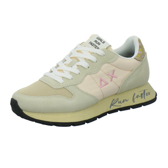 SUN68 Ally Vintage Schnürhalbschuhe Beige-kombi - 360° Ansicht