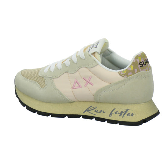SUN68 Ally Vintage Schnürhalbschuhe Beige-kombi - 360° Ansicht