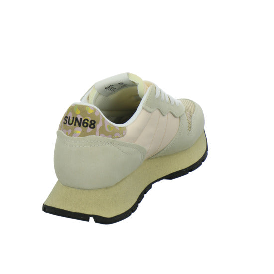SUN68 Ally Vintage Schnürhalbschuhe Beige-kombi - 360° Ansicht