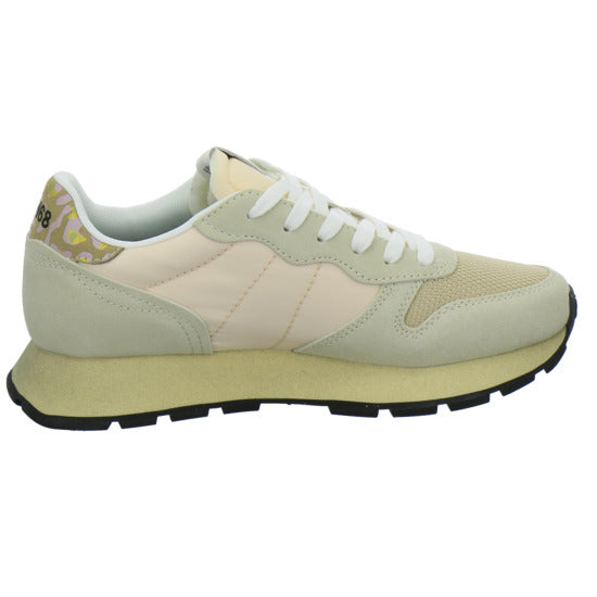 SUN68 Ally Vintage Schnürhalbschuhe Beige-kombi - 360° Ansicht