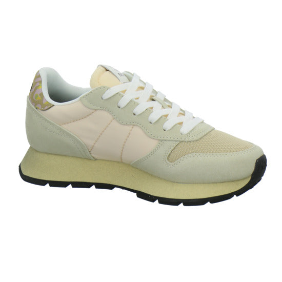 SUN68 Ally Vintage Schnürhalbschuhe Beige-kombi - 360° Ansicht