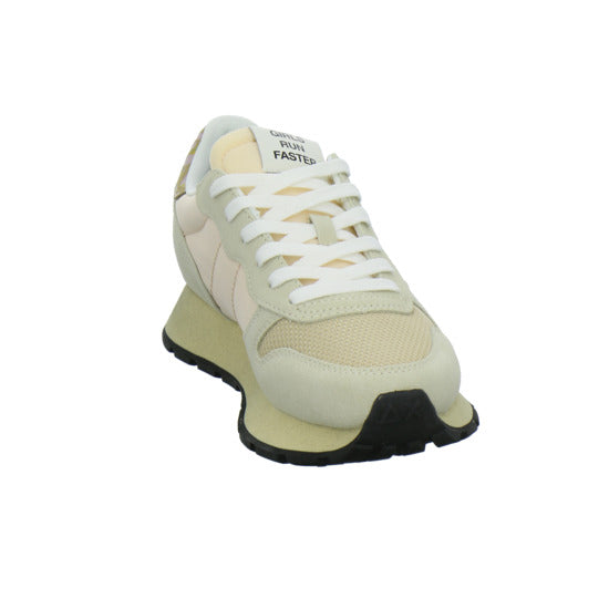 SUN68 Ally Vintage Schnürhalbschuhe Beige-kombi - 360° Ansicht