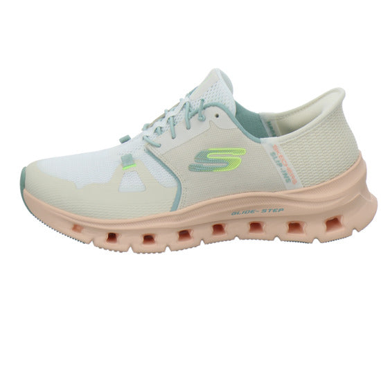 Skechers SLIP INS GLIDE STEP Schnürhalbschuhe Beige-kombi