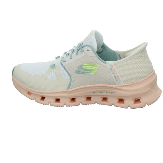 Skechers SLIP INS GLIDE STEP Schnürhalbschuhe Beige-kombi