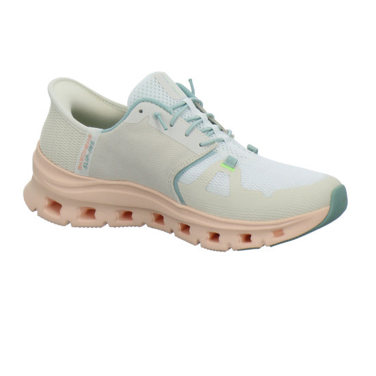 Skechers SLIP INS GLIDE STEP Schnürhalbschuhe Beige-kombi