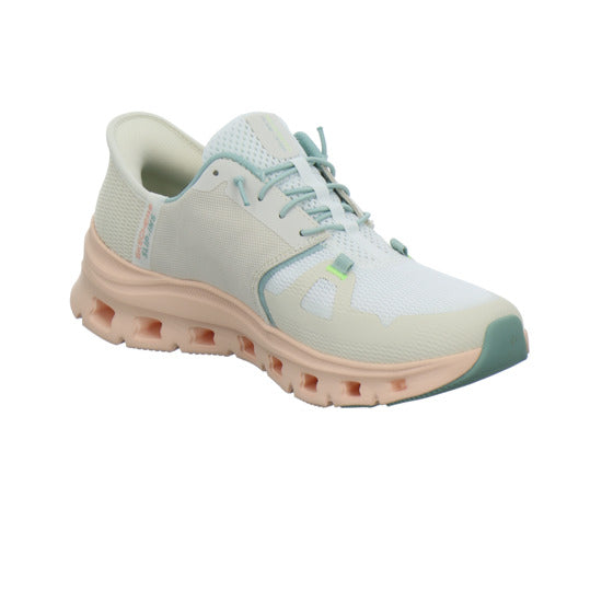 Skechers SLIP INS GLIDE STEP Schnürhalbschuhe Beige-kombi