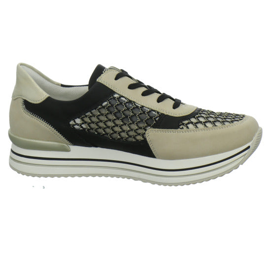 Remonte Schnürhalbschuhe Beige-kombi - 360° Ansicht