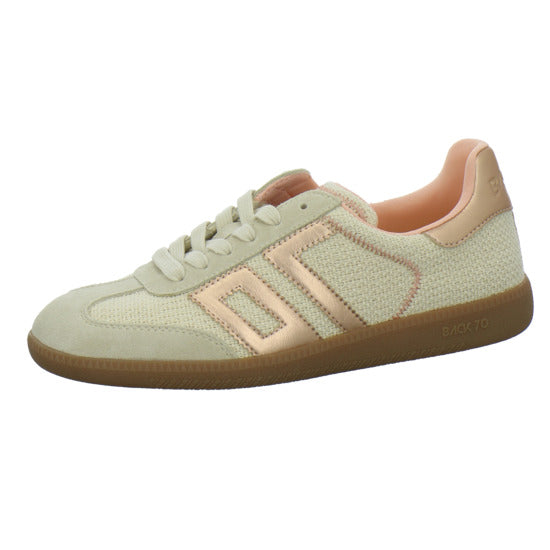 Back 70 Schnürhalbschuhe Beige-kombi - 360° Ansicht
