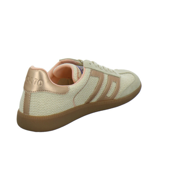 Back 70 Schnürhalbschuhe Beige-kombi - 360° Ansicht
