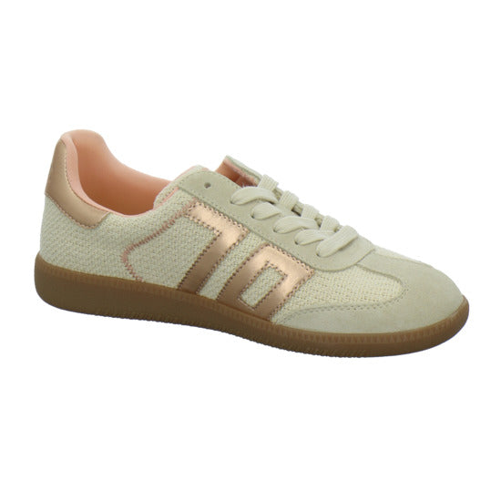 Back 70 Schnürhalbschuhe Beige-kombi - 360° Ansicht