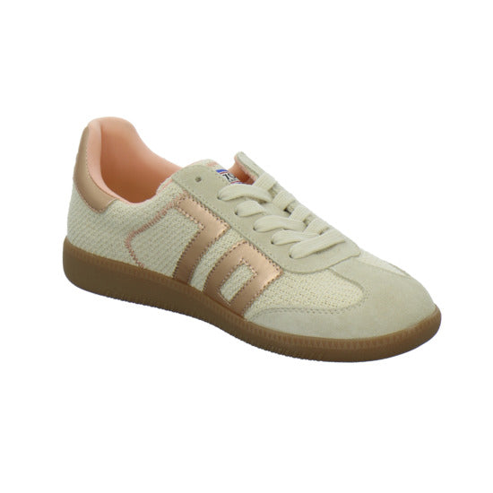 Back 70 Schnürhalbschuhe Beige-kombi - 360° Ansicht