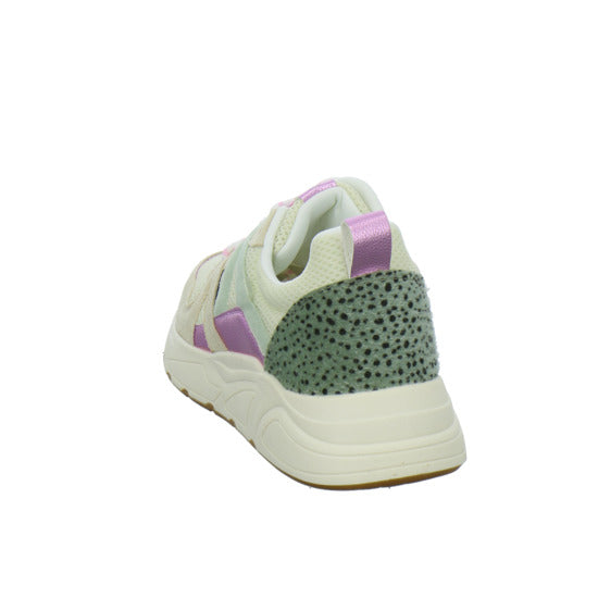 Poelman Schnürhalbschuhe Beige-kombi - 360° Ansicht