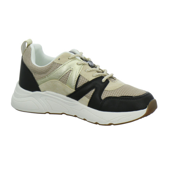 Poelman Schnürhalbschuhe Beige-kombi - 360° Ansicht