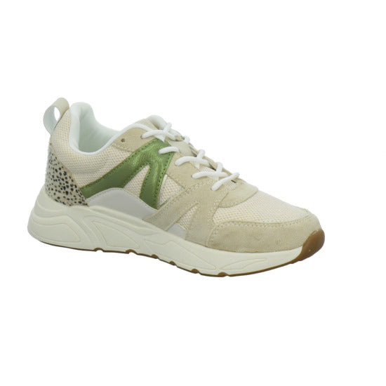 Poelman Schnürhalbschuhe Beige-kombi - 360° Ansicht
