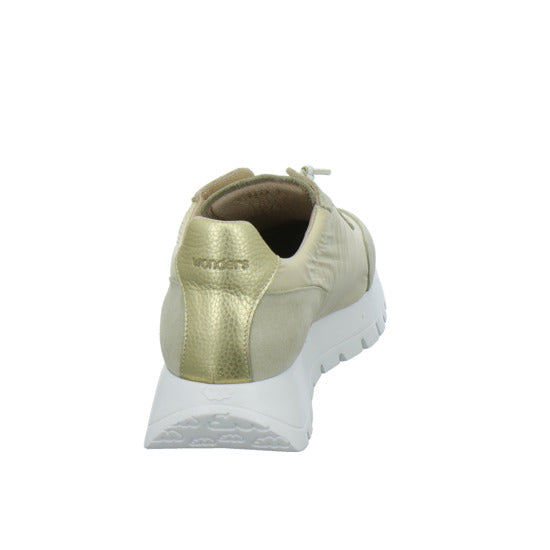 Wonders Schnürhalbschuhe Beige-kombi - 360° Ansicht