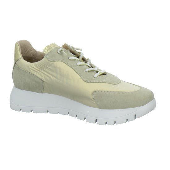 Wonders Schnürhalbschuhe Beige-kombi - 360° Ansicht