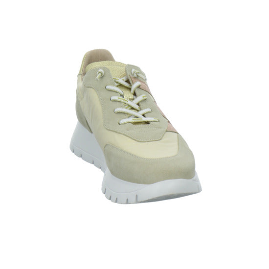 Wonders Schnürhalbschuhe Beige-kombi - 360° Ansicht