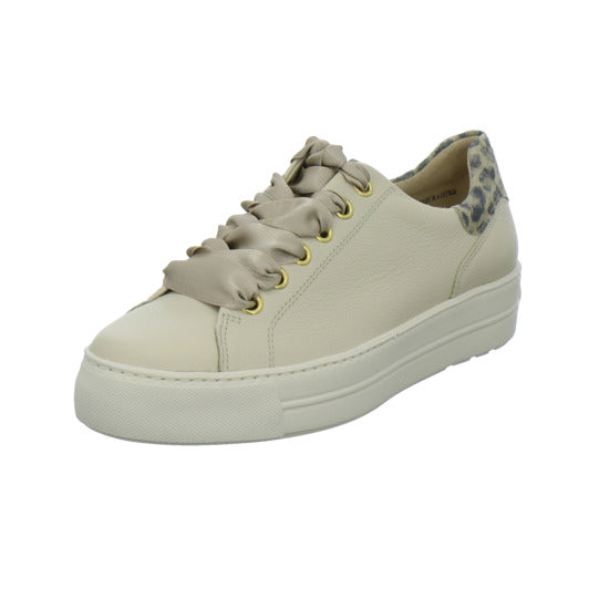 Paul Green Schnürhalbschuhe Beige-kombi - 360° Ansicht