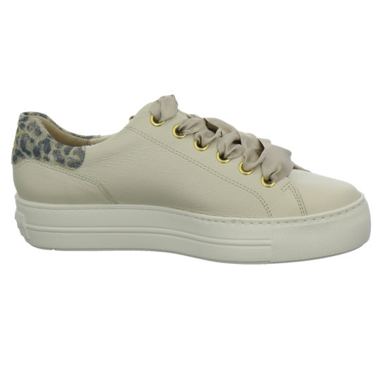 Paul Green Schnürhalbschuhe Beige-kombi - 360° Ansicht