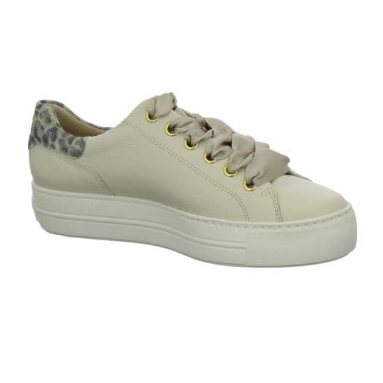 Paul Green Schnürhalbschuhe Beige-kombi - 360° Ansicht