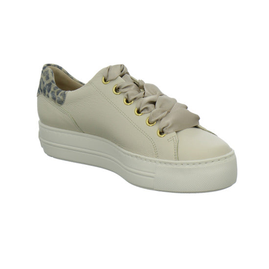 Paul Green Schnürhalbschuhe Beige-kombi - 360° Ansicht